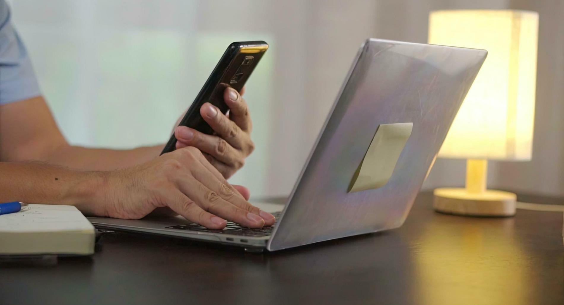 Collaborative financial planning session with detailed budget analysis